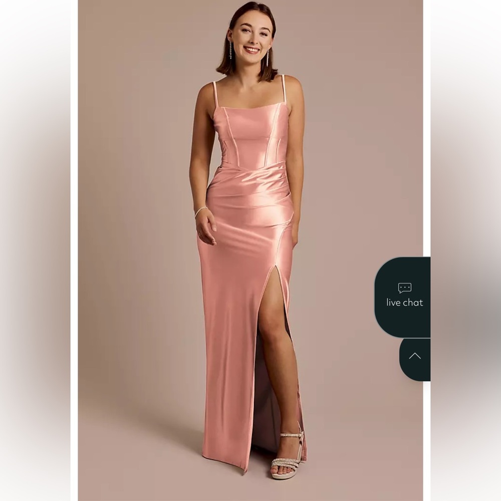 David’s bridal bridesmaid dress
